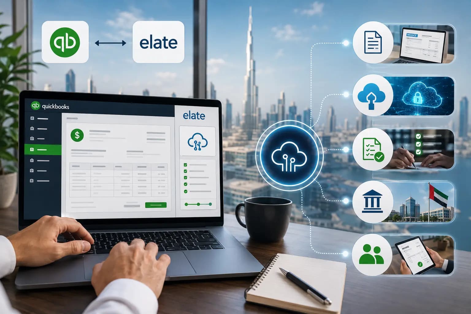 QuickBooks UAE E-Invoicing 2026–2027 - Complete Guide